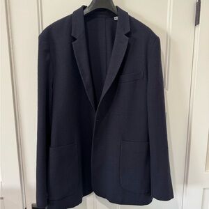 Faconnable Navy Wool Blazer – Made in Italy – Classic Fit – Size 42R